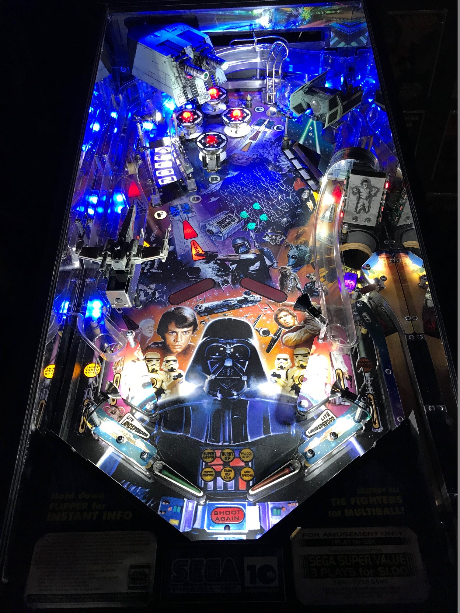 star wars pinball