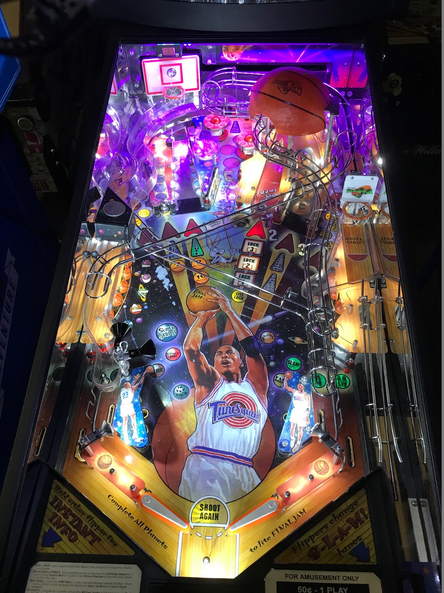 Space Jam Pinball Machine