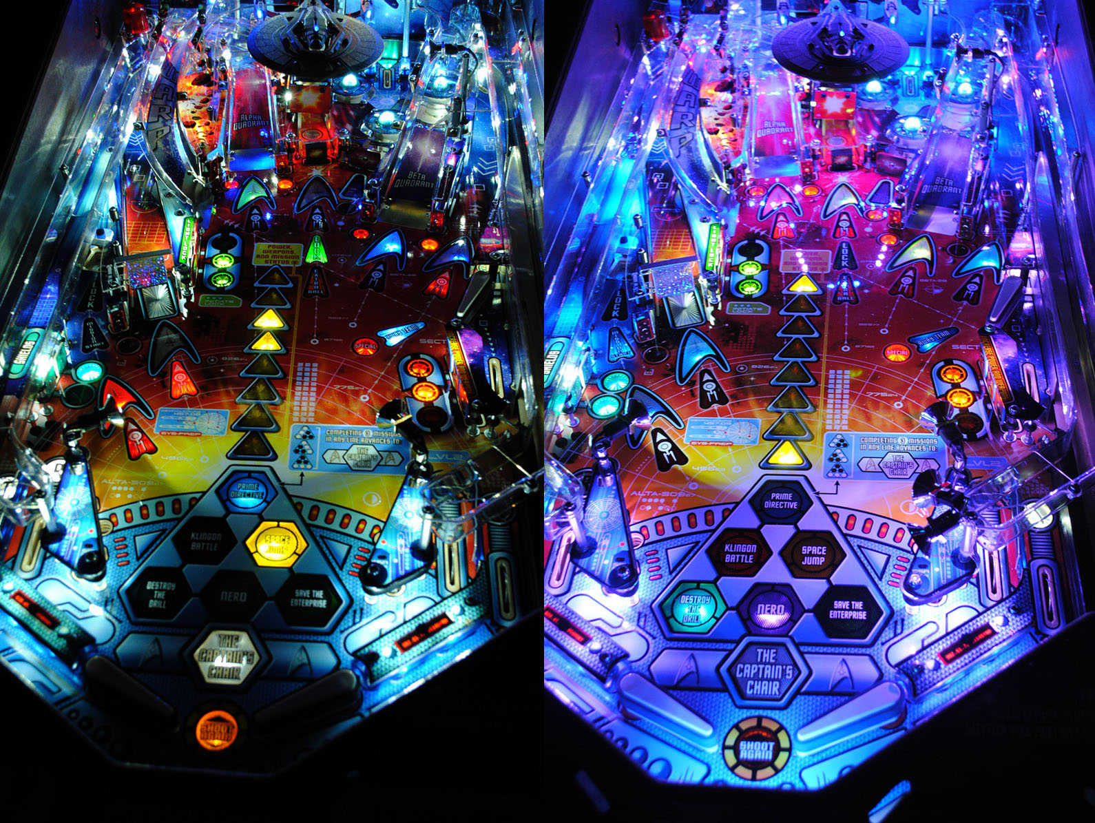 stern star trek pinball mods